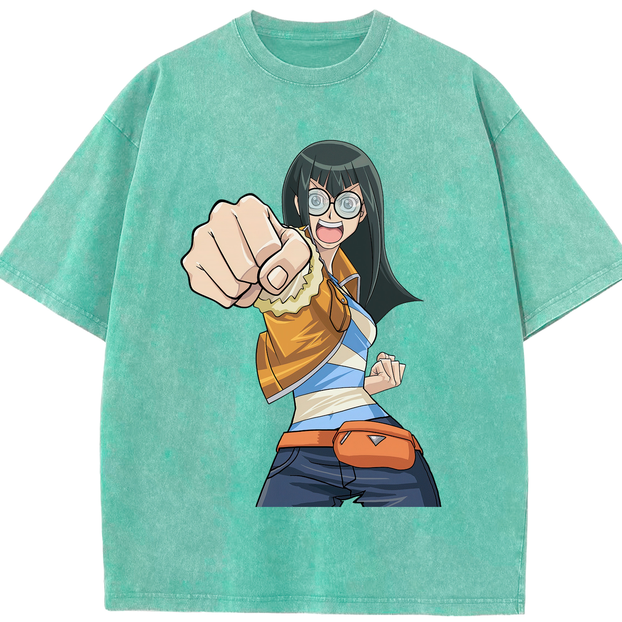 （画像用） 遊☆戯☆王 Yu-Gi-Oh! 綿100% ヴィンテージ風 半袖Tシャツ（フロントプリント）